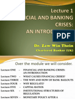 Lecture 1 Financial and Banking Crises An Introduction 2017