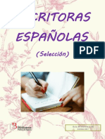 Guía de Lectura Escritoras Españolas 2