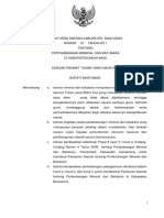 PERDA BANYUMAS NO 12 TH 2011 TTG Pertambangan Minerba PDF