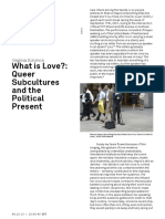 What Is Love? Queer Subcultures