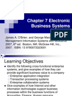 Chapter 7 Electronic Business Systems