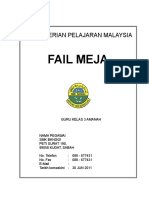 Fail Meja Guru Kelas