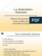 Tema 4-Modernidad e Ilustracion