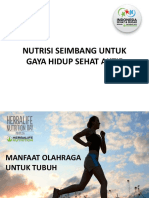 Olahraga dan Nutrisi untuk Kesehatan yang Lebih Baik