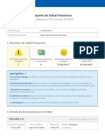 Reporte de Salud Financiera: (Actualizado Al 4 de Octubre de 2017)