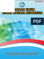 Badan Bahasa (2016) Pedoman Umum Ejaan Bahasa Indonesia (PUEBI)