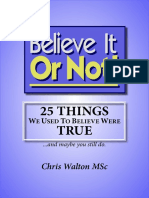 25 Things True: Chris Walton MSC