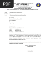 Surat Permohonan Rekening Koran