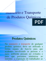 Manuseio Produtos QuÝmicos TT