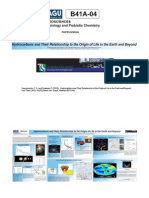 Hydrocarbons and Their Relationship To The Origin of Life in The Earth and Beyond