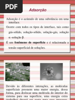 Adsorção
