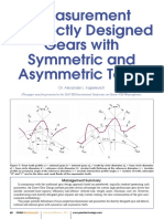 Measurement of Gears With Symmetric and Asymmetric Teeth