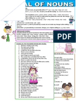 Ficha de Trabalho - Plural of Nouns