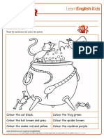 Colouring Pages Halloween PDF