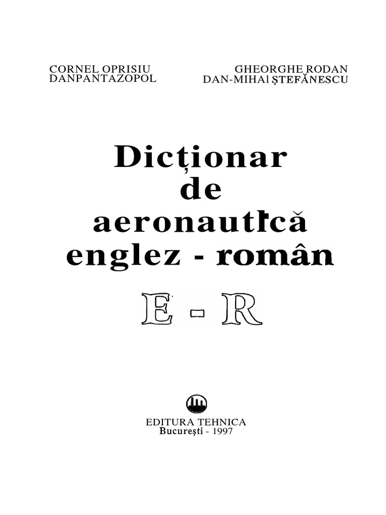 Aircraft Dictionary 2017 TR | PDF