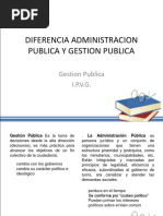 gestión publica