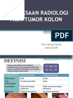 Pemeriksaan Radiologi Untuk Diagnosis Tumor Kolon