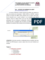 Tutorial de Acesso As Normas Da ABNT PDF