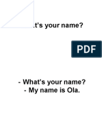 What's Your Name?