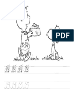15 - LETRA O - Atividades de Alfabetização em Pontilhado Cursiva Com Desenho para Colorir PDF