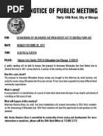 Avondale Rezoning Community Meeting