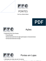 Pontes Dimensionamento PDF