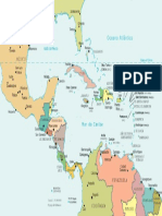 Mapa America Central