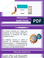 PROCESOS DIDÁCTICOS