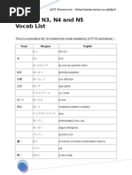 VocabList C N2toN5