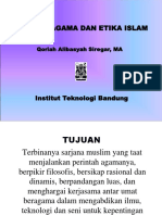 Materi Kuliah Agama Etika Islam