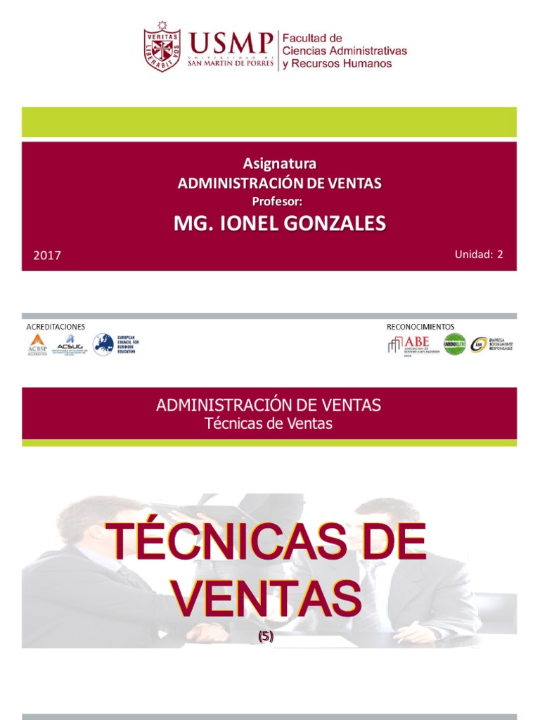 Tecnicas de Ventas | PDF | Cliente | Comercialización de niveles múltiples