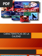 Caracteristicas d Ela Calidad