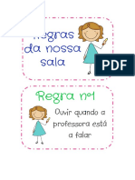 Regras Da Sala de Aula