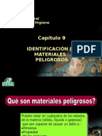 CM001 CAP9.- IDENTIFICACION DE MATERIALES PELIGROSOS.ppt