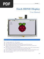 5inch HDMI Display User Manual (En)