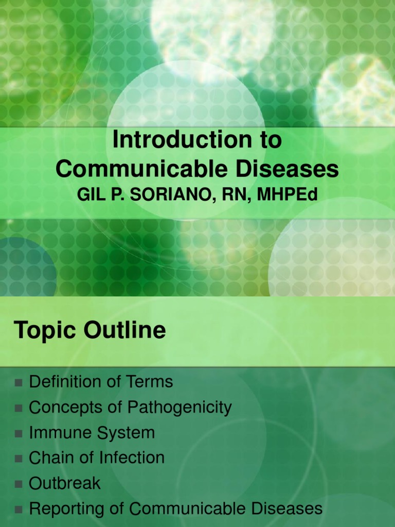 intro-to-communicable-disease-pdf-pathogen-infection