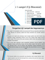 Uji 1 Sampel Binomial.