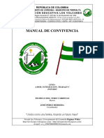 Manual de Convivencia I.E. Volcanes