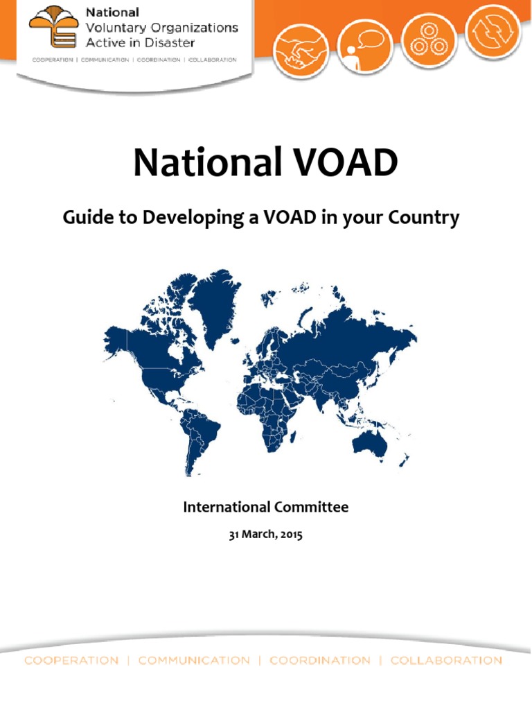 Developing a VOAD: A Global Guide | PDF | Emergency Management | Emergency
