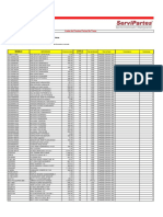 Lista de Precios Partes Trane_Oct_2013