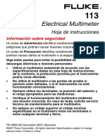 Fluke-113 User Manual PDF