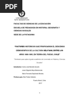 Tesis Selknam Parte 8 y Final