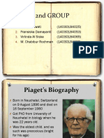 Piaget's Theory