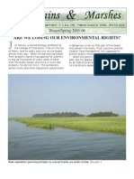 Winter-Spring 2005-06 South Carolina Environmental Law Project Newsletter