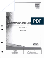 Plan de Señalizacion Vial de Obra de Alcantarillado Sincelejo PDF