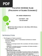 Falsafah Ekonomi Islam