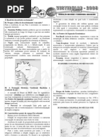 Geografia - Pré-Vestibular Impacto - Formação Histórico Territorial Brasileira I