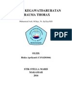 Askep Trauma Thorax