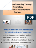 Multicultural Learning Through Technologyppt
