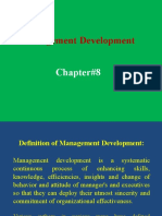 Management Development: Chapter#8